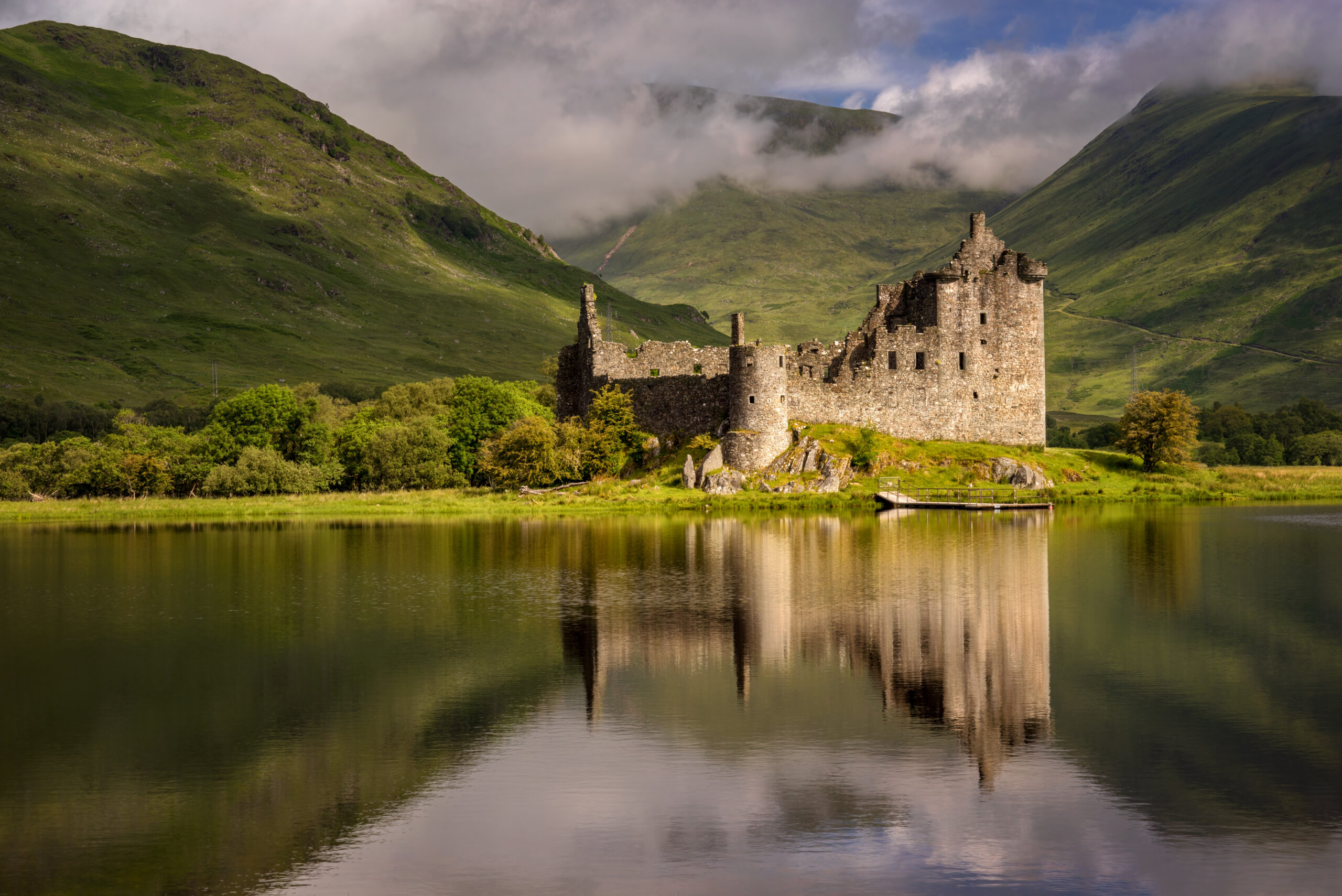 scottish-fixer-swixer-local-production-services-in-scotland-castle-in-highlands-at-lake